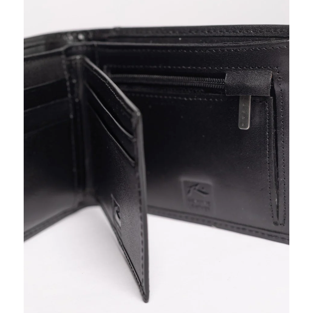 Rusty - High River 2 Leather Wallet - Black - Velocity 21