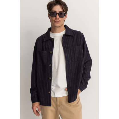 Rhythm - Sonny Long Sleeve Overshirt - Velocity 21