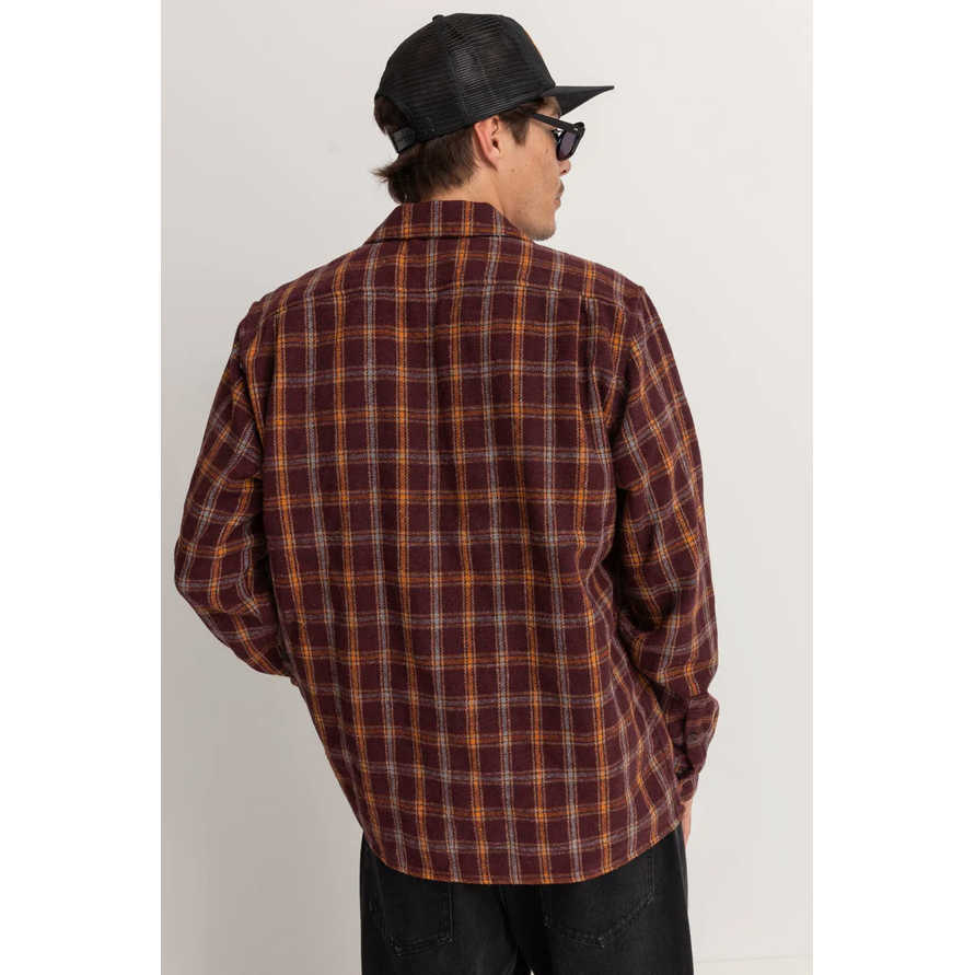 Rhythm - Check LS Flannel Shirt - Velocity 21