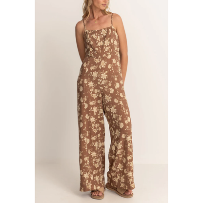 Rhythm - Nova Paisley Wide Leg Jumpsuit - Velocity 21