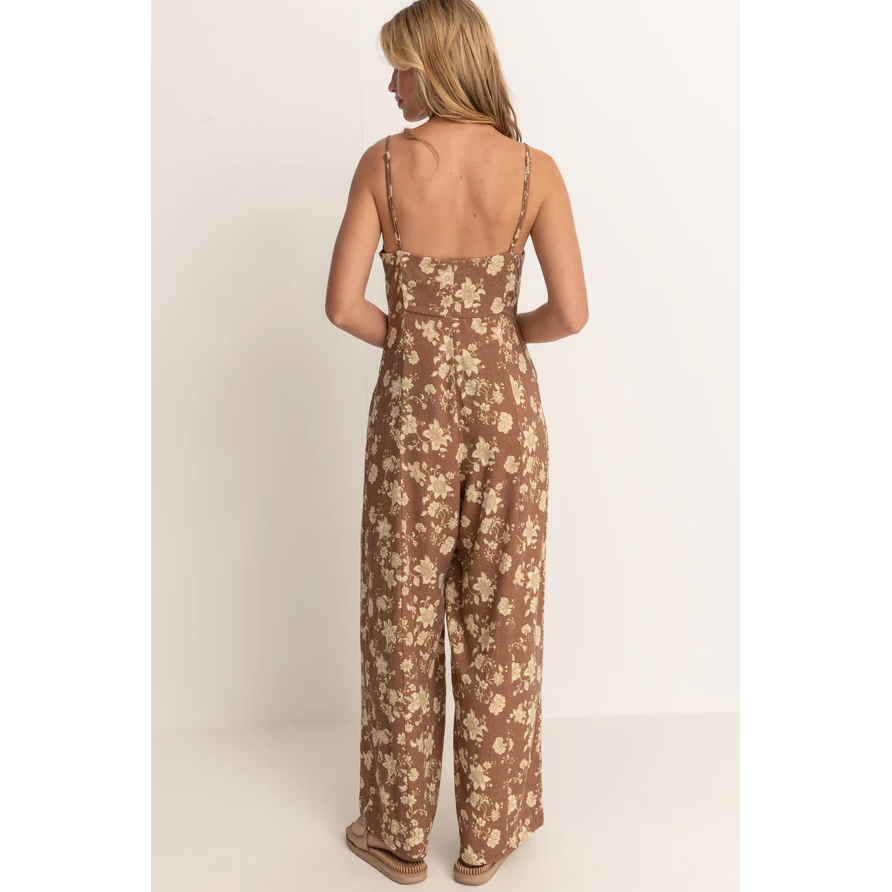 Rhythm - Nova Paisley Wide Leg Jumpsuit - Velocity 21