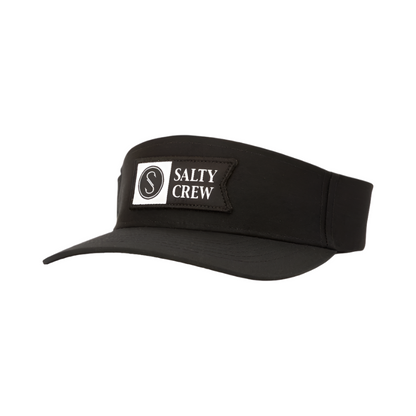 Salty Crew - Alpha Flag Visor - Black - Velocity 21