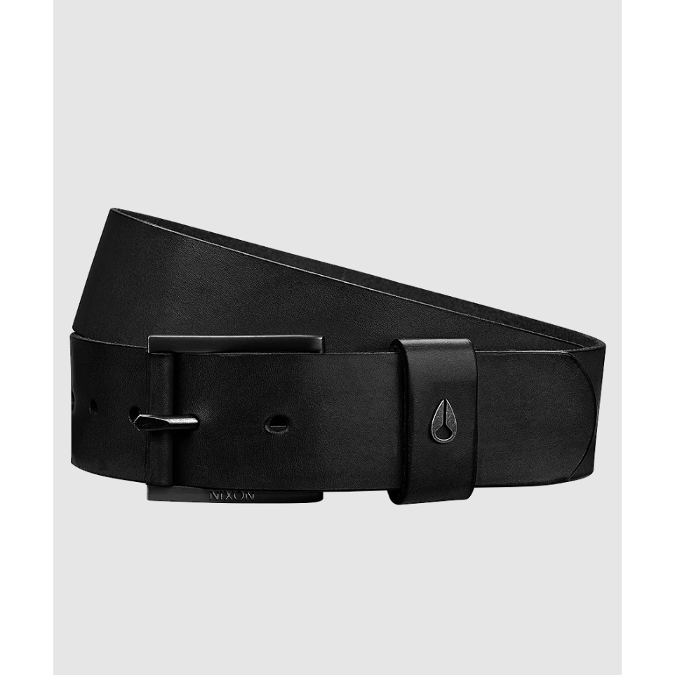 Nixon - Americana Leather Belt - Black - Velocity 21