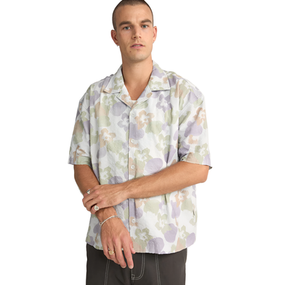 Rhythm - Relaxed Floral Camo SS Shirt - Velocity 21