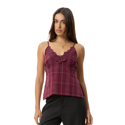 Afends - Eboni Recycled Check Cami - Velocity 21