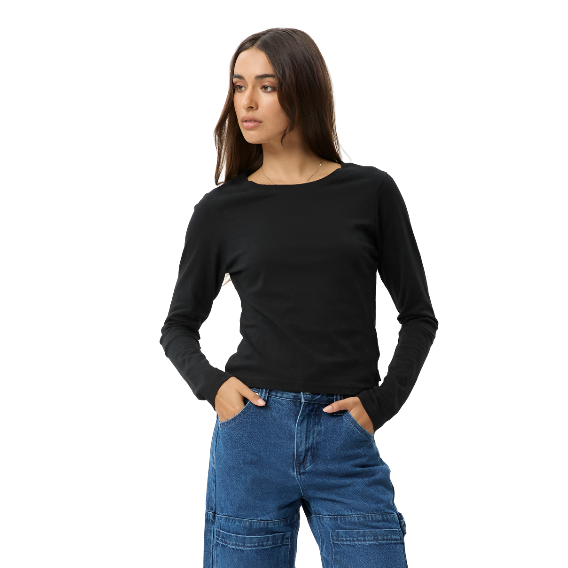 Afends - Elevate Hemp Long Sleeve Tee - Black - Velocity 21