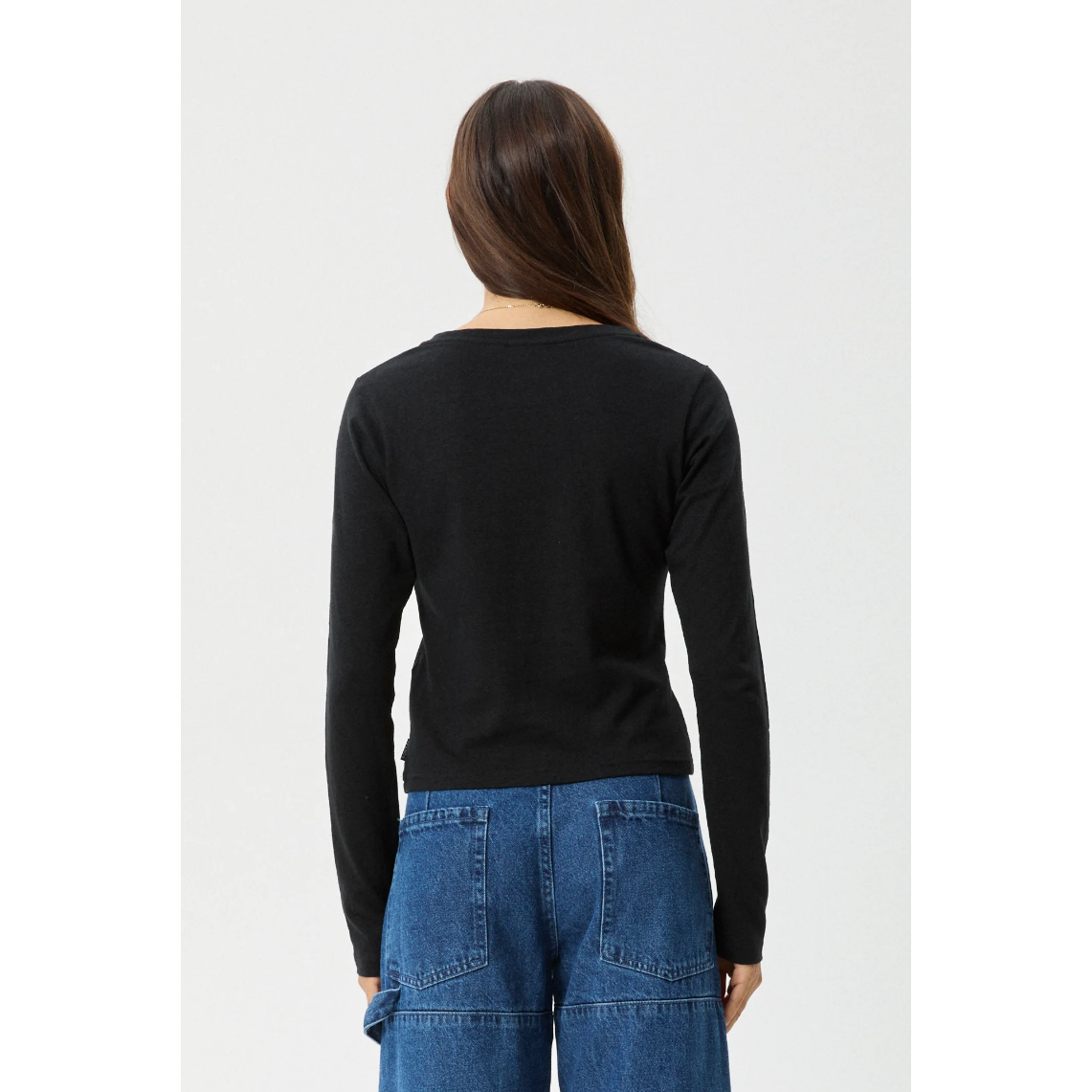 Afends - Elevate Hemp Long Sleeve Tee - Black - Velocity 21