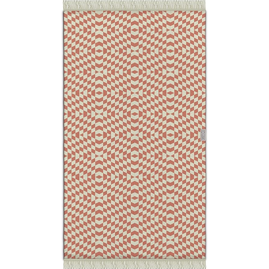 Leus - Terracotta Turkish Towel - Velocity 21