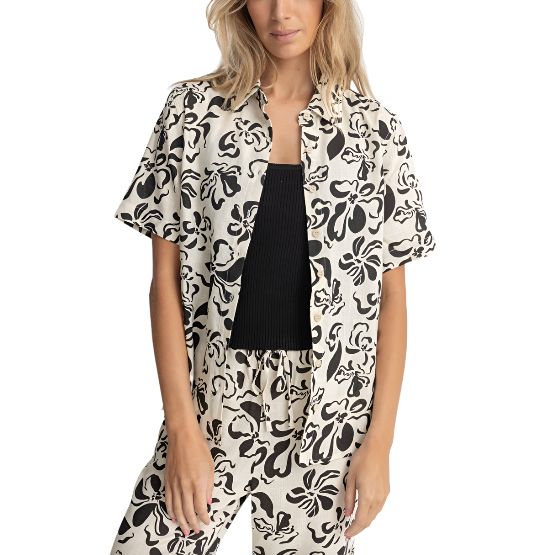 Rhythm - Sundance Floral SS Shirt - Velocity 21