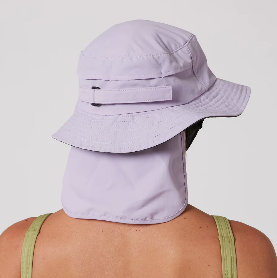 Ocean & Earth - Indo Stiff Peak Surf Hat - Pale Lilac - Velocity 21