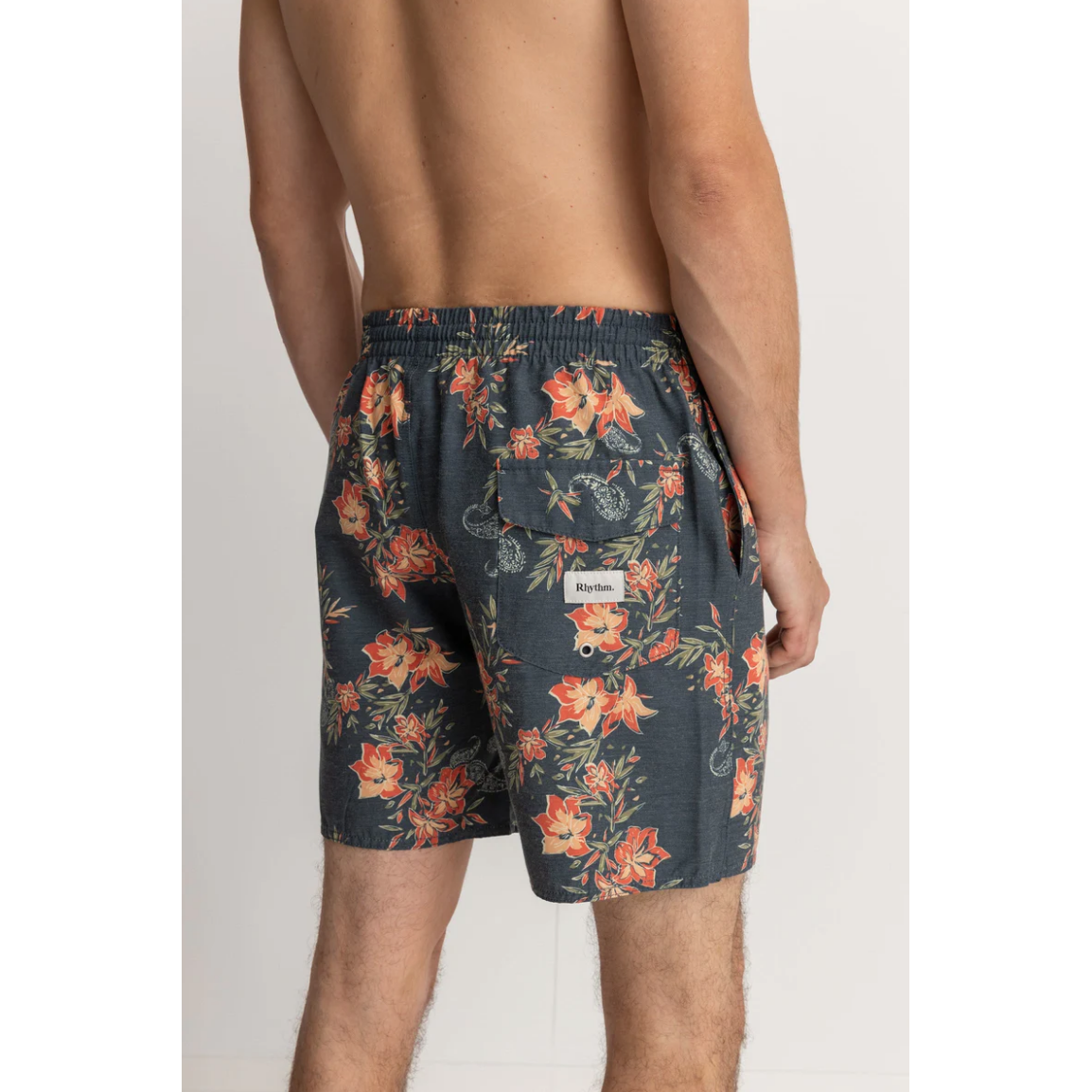 Rhythm - Tropical Paisley Beach Short - Velocity 21