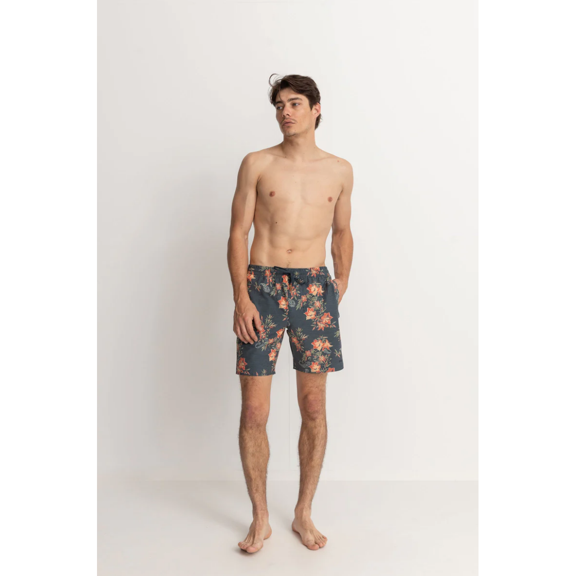 Rhythm - Tropical Paisley Beach Short - Velocity 21