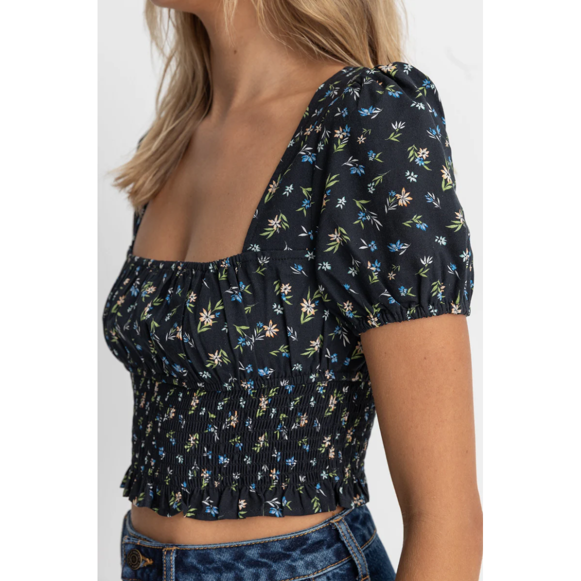 Rhythm - Fleur Floral Top - Velocity 21