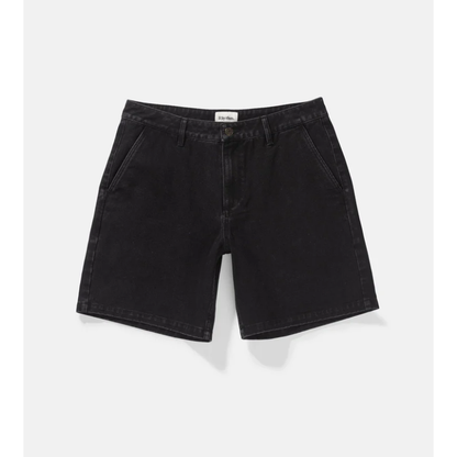 Rhythm - Denim Essential Short - Worn Black - Velocity 21