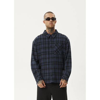 Afends - Questions Recycled Flannel Shirt - Velocity 21