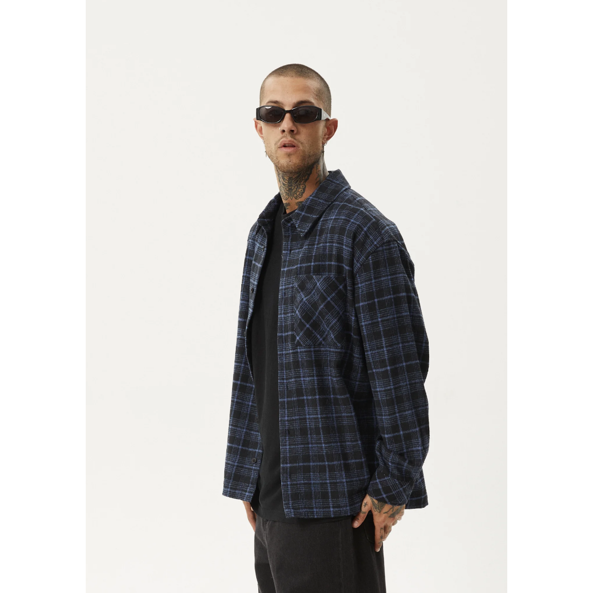 Afends - Questions Recycled Flannel Shirt - Velocity 21