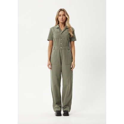 Afends - Mika Recycled Canvas Jumpsuit - Velocity 21