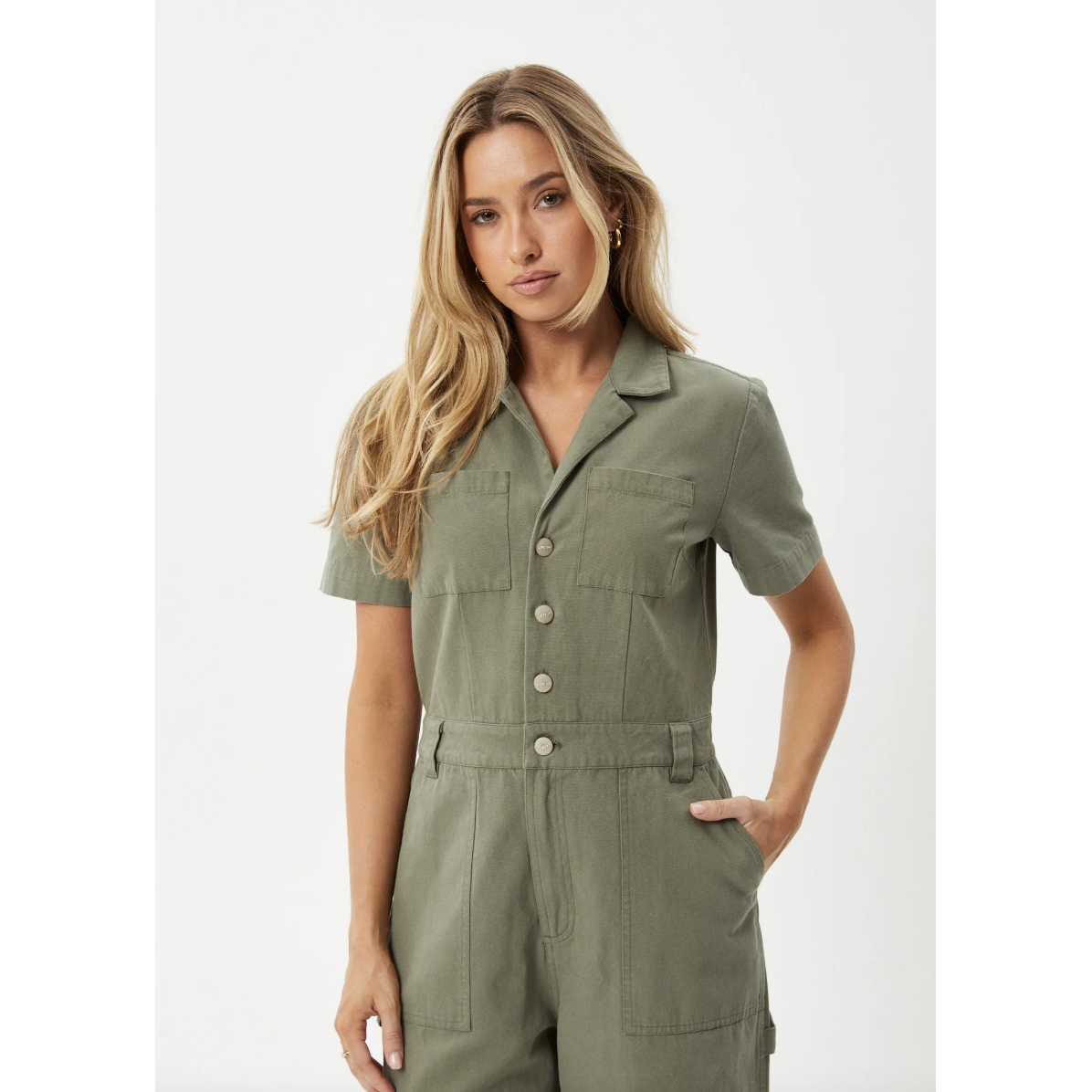 Afends - Mika Recycled Canvas Jumpsuit - Velocity 21