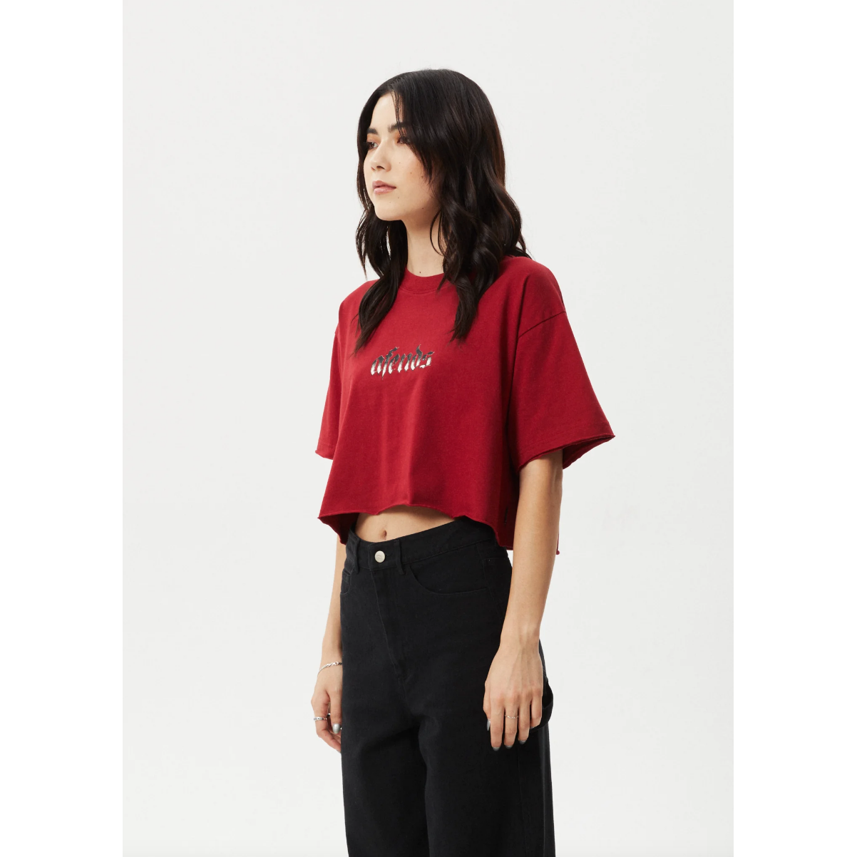 Afends - Scorpio Slay Recycled Cropped Tee - Velocity 21