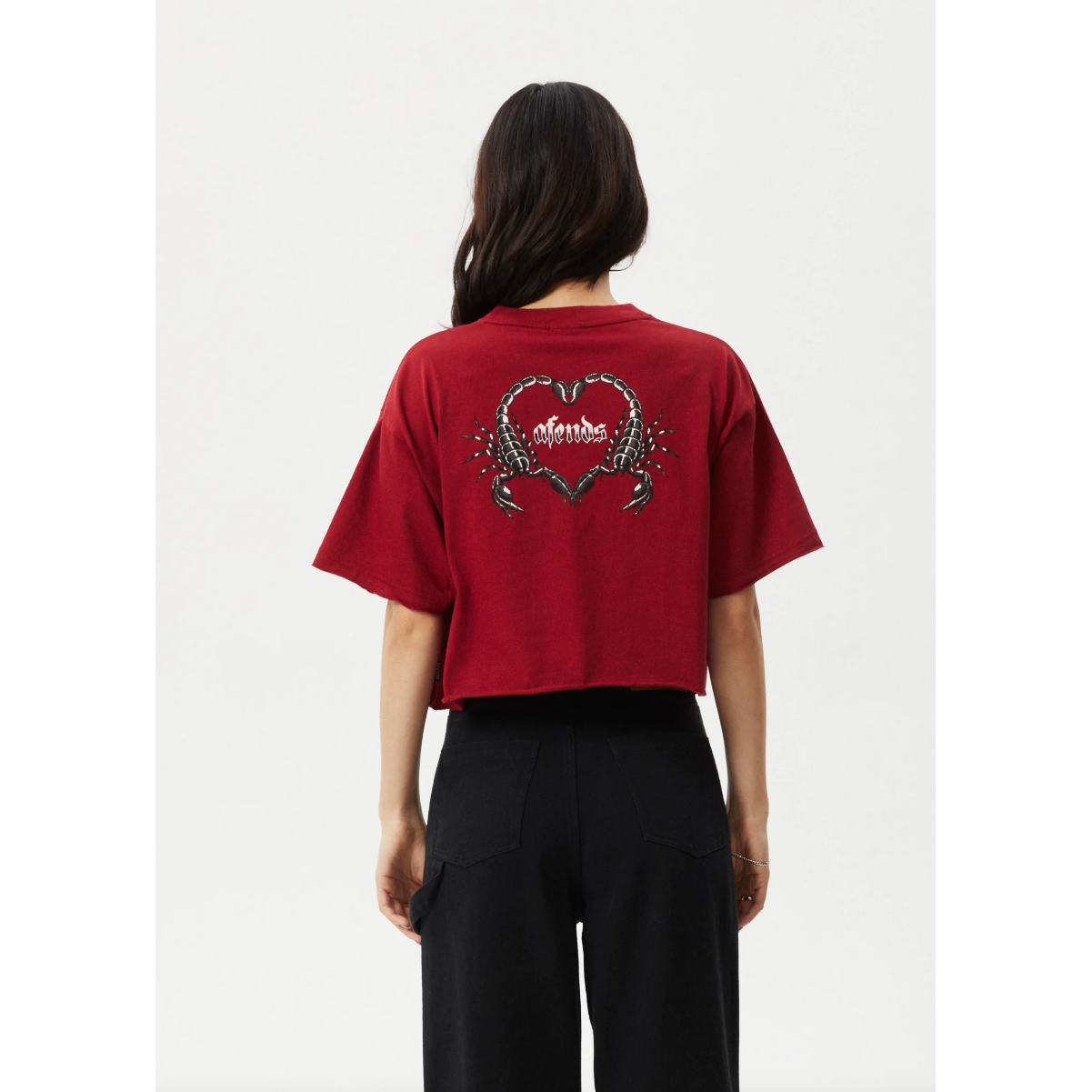 Afends - Scorpio Slay Recycled Cropped Tee - Velocity 21