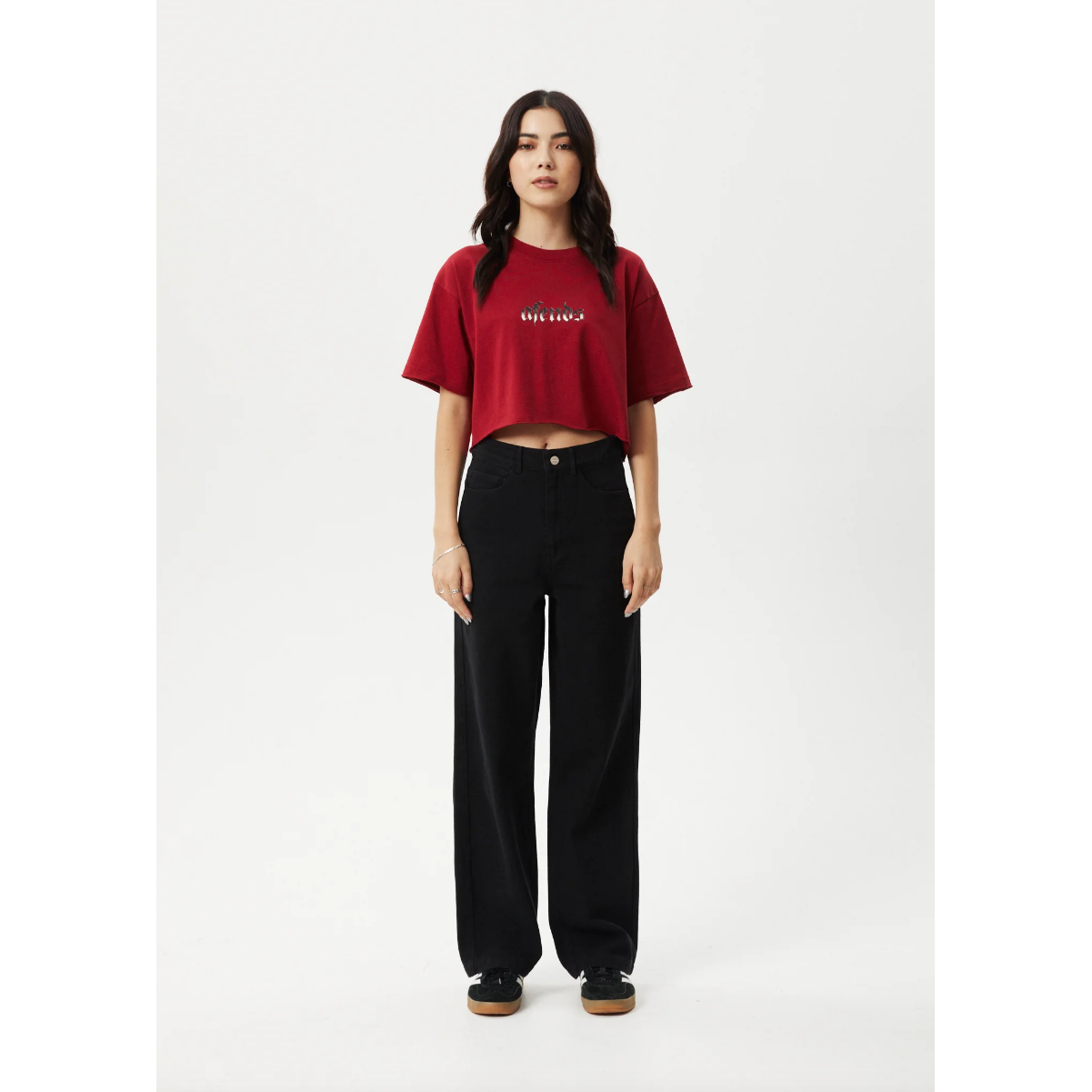 Afends - Scorpio Slay Recycled Cropped Tee - Velocity 21