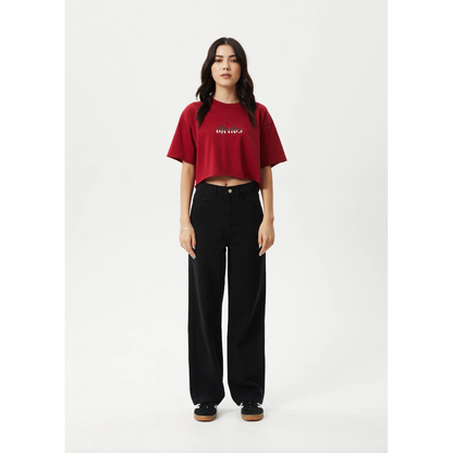 Afends - Scorpio Slay Recycled Cropped Tee - Velocity 21