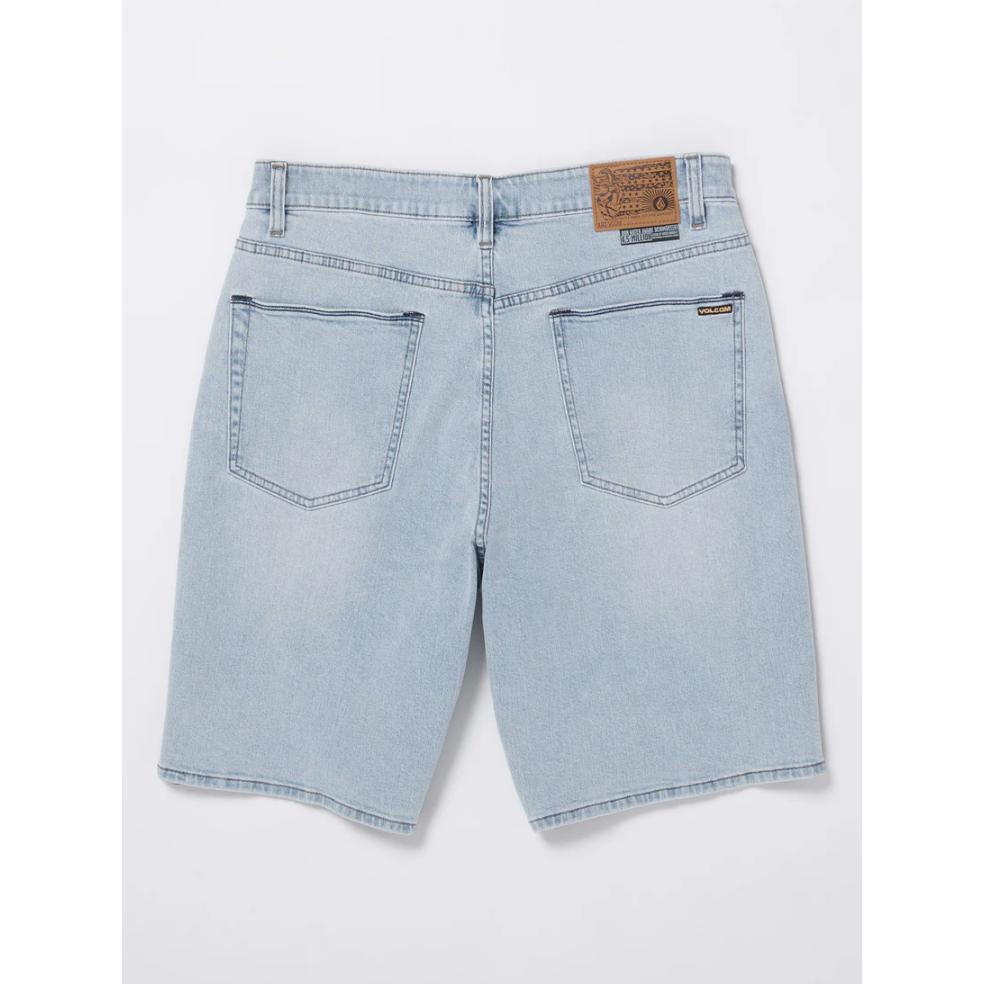 Volcom - Billow Denim Short - Desert Dirt Indigo - Velocity 21