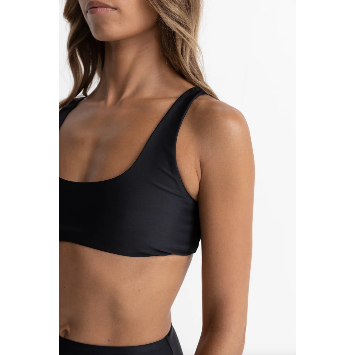 Rhythm - Classic Crop Top - Black - Velocity 21