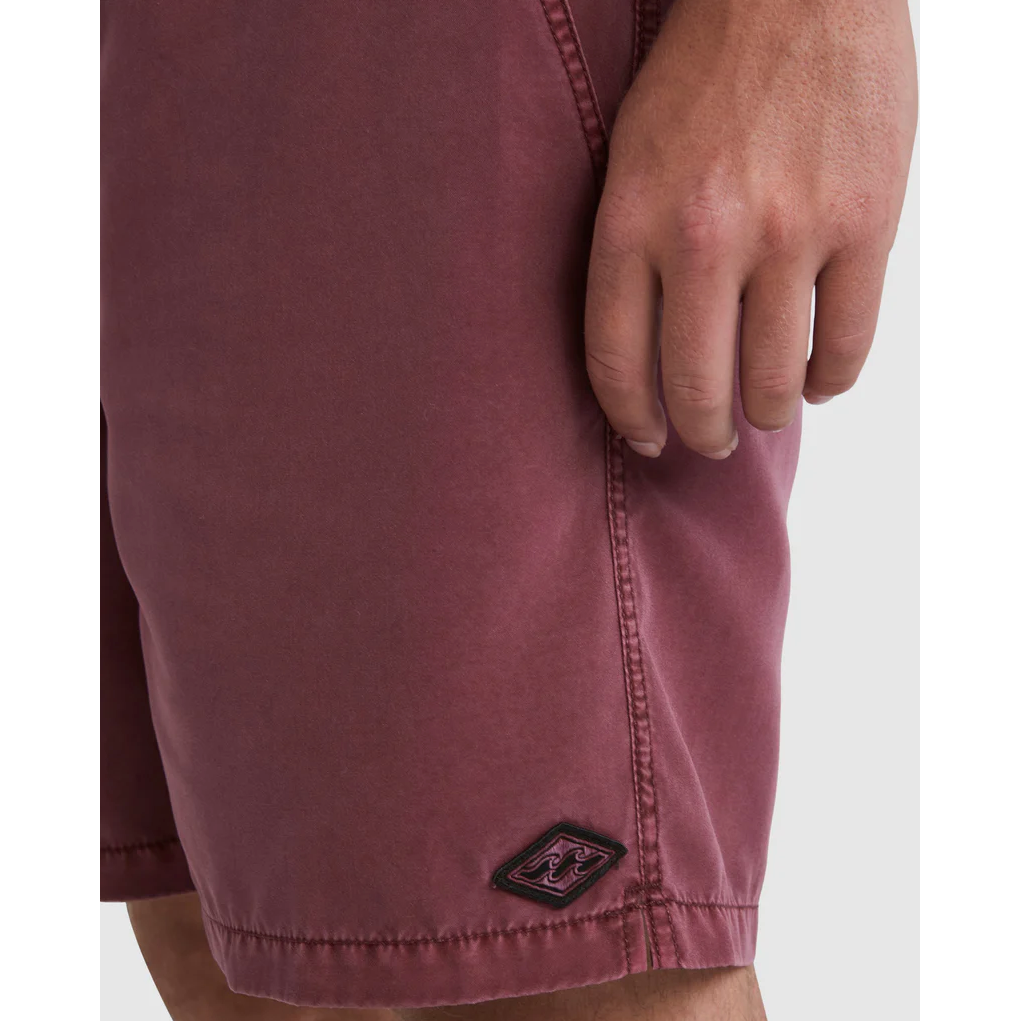 Billabong - All Day Overdye Layback Boardshort - Brick - Velocity 21