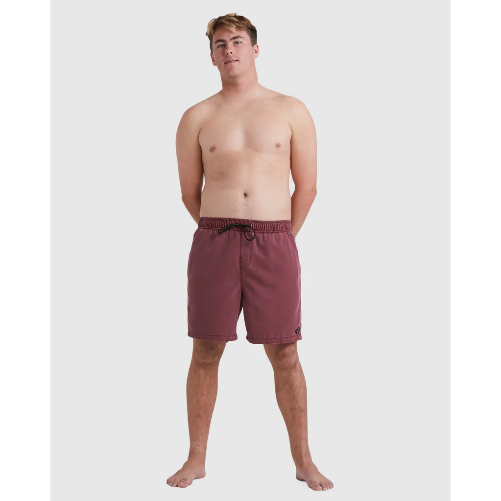 Billabong - All Day Overdye Layback Boardshort - Brick - Velocity 21