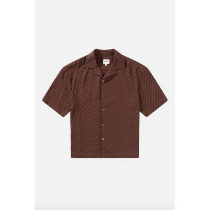 Rhythm - Relaxed Texture SS Shirt - Chocolate - Velocity 21