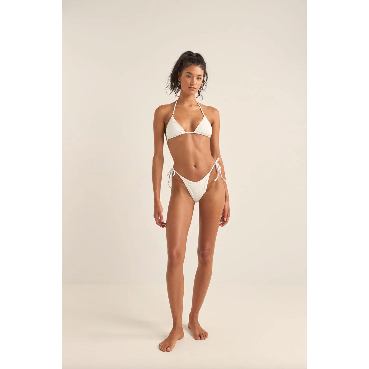 Rhythm - Brighton Eyelet Slide Tri Top - Velocity 21