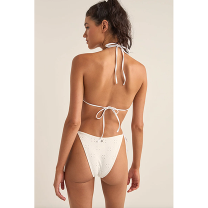 Rhythm - Brighton Eyelet Slide Tri Top - Velocity 21