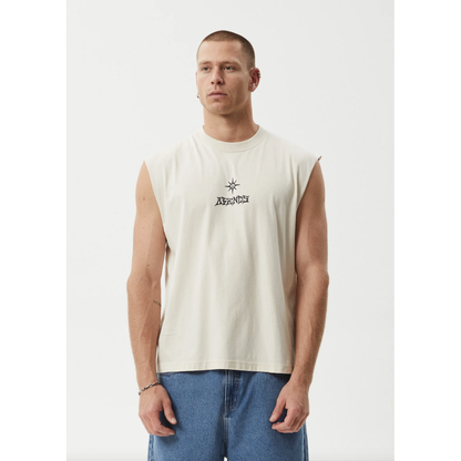 Afends - Peace Out Recycled Sleeveless Tee - Velocity 21