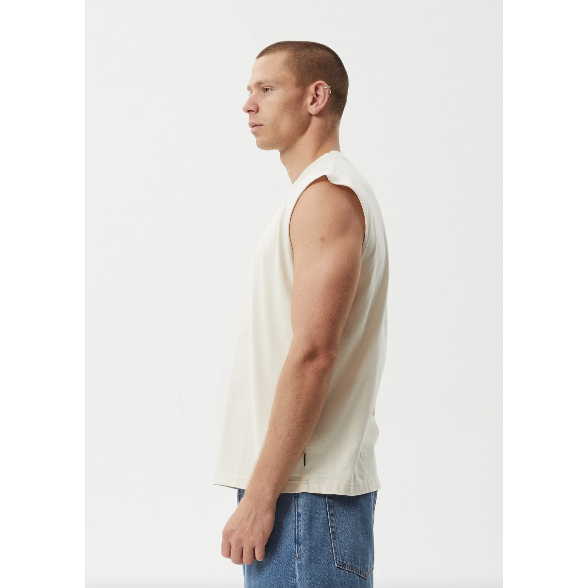 Afends - Peace Out Recycled Sleeveless Tee - Velocity 21