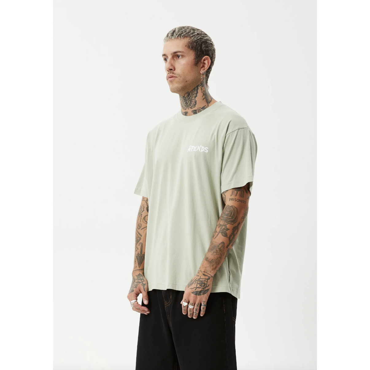 Afends - Destroyer Recycled Fit Boxy Tee - Velocity 21