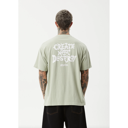 Afends - Destroyer Recycled Fit Boxy Tee - Velocity 21