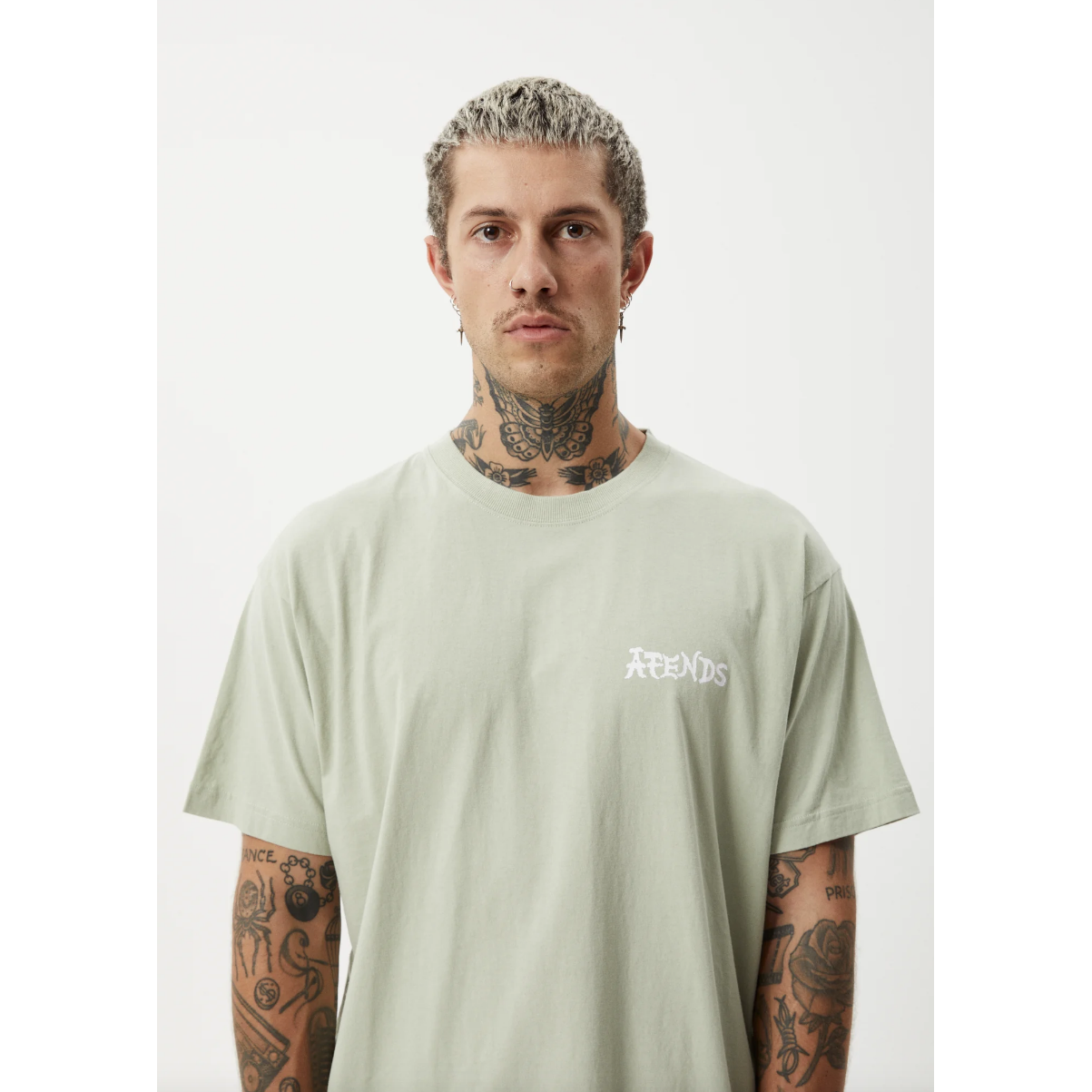 Afends - Destroyer Recycled Fit Boxy Tee - Velocity 21