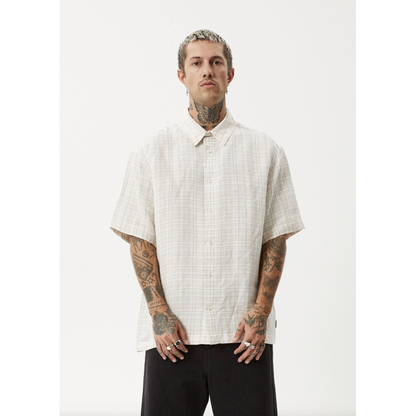 Afends - Criss Cross Hemp SS Shirt - Velocity 21