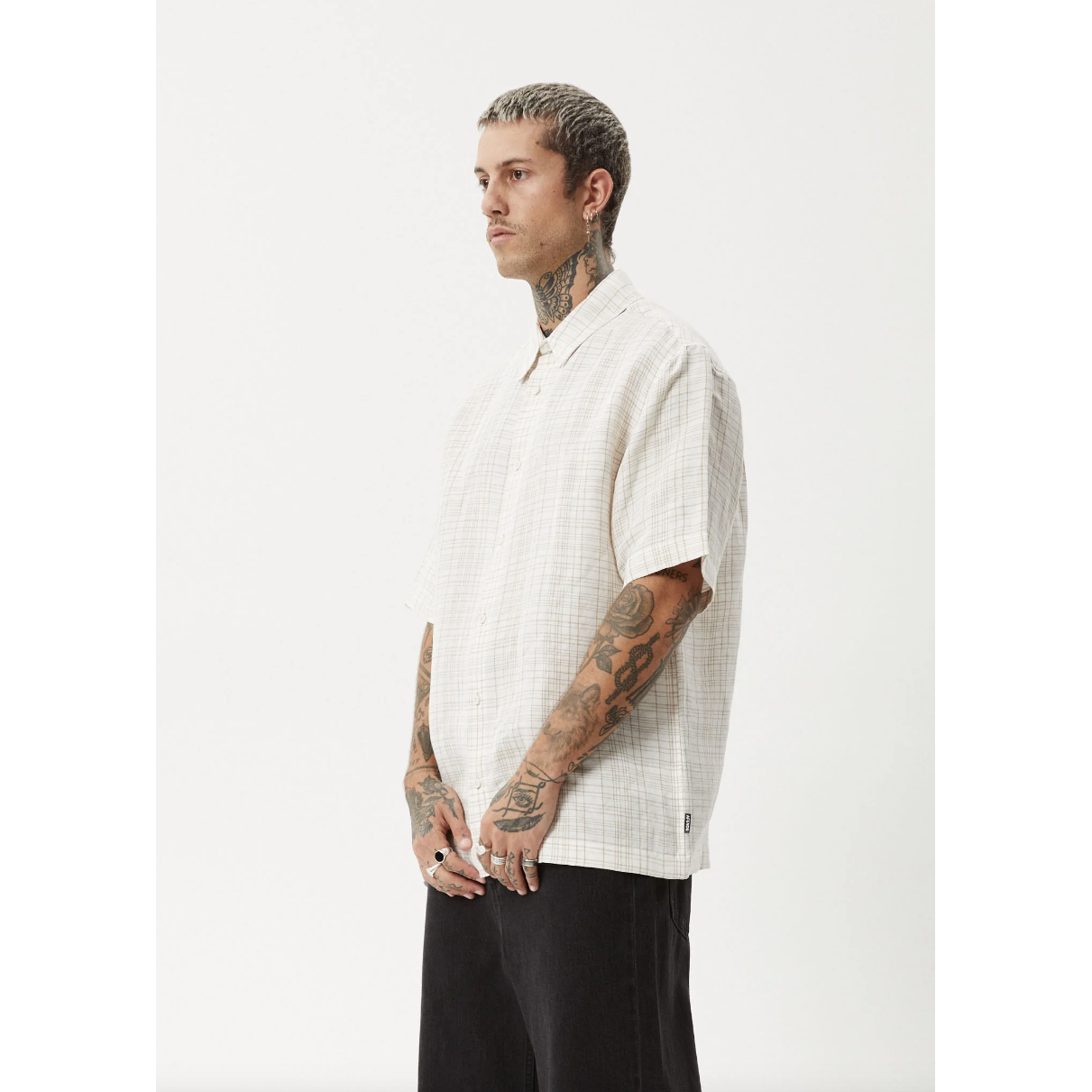 Afends - Criss Cross Hemp SS Shirt - Velocity 21