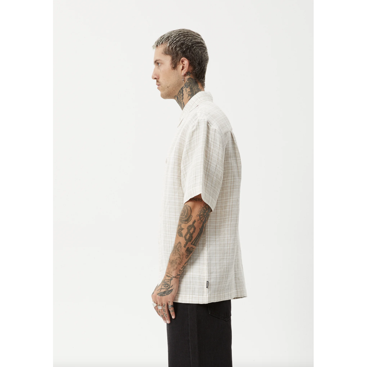 Afends - Criss Cross Hemp SS Shirt - Velocity 21