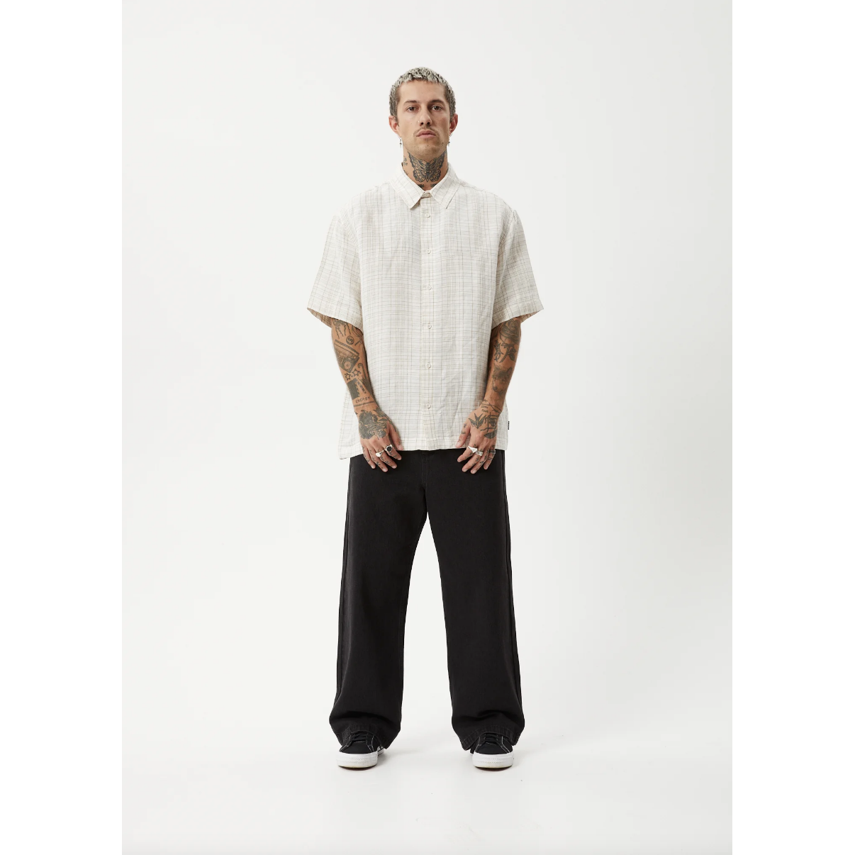 Afends - Criss Cross Hemp SS Shirt - Velocity 21