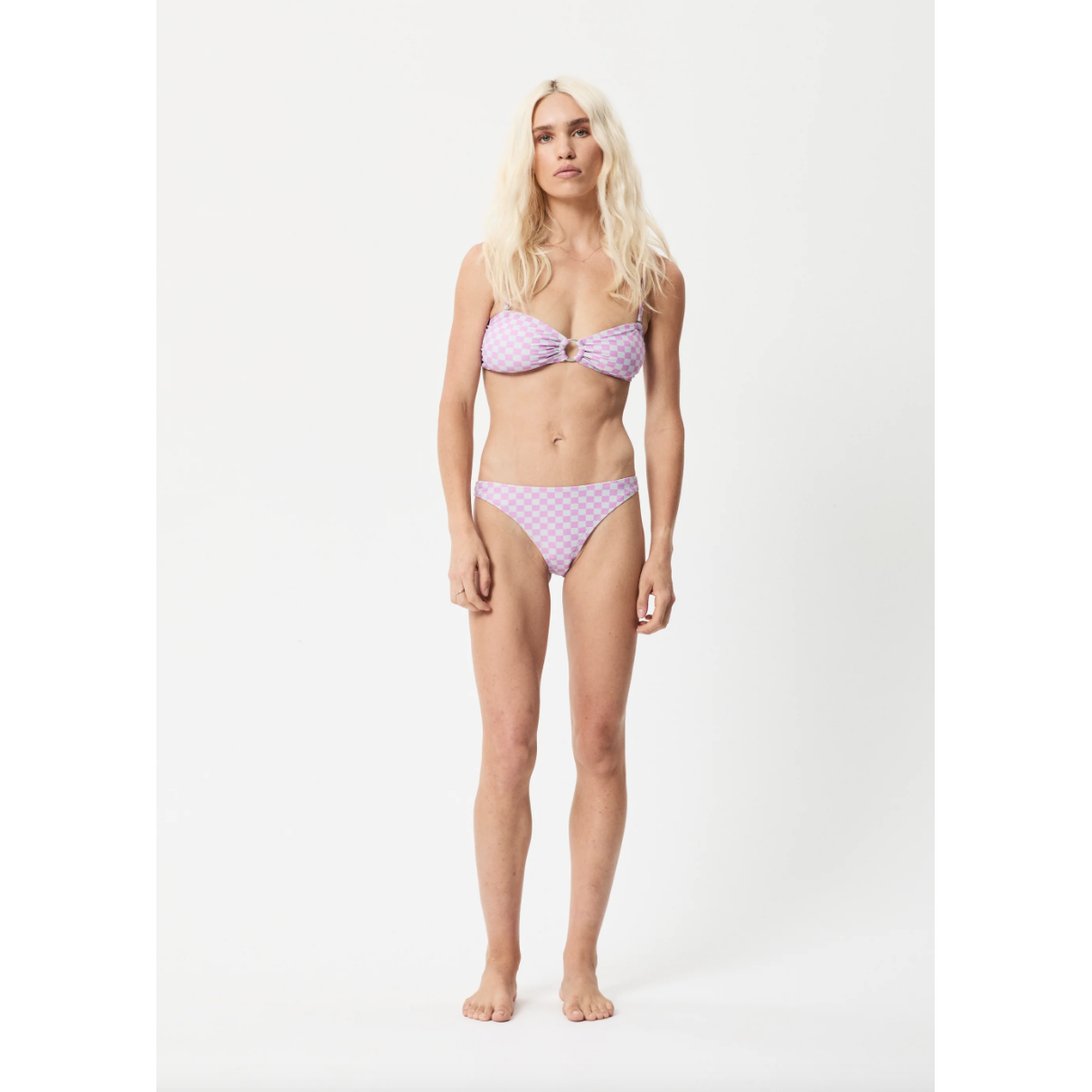 Afends - Carlo Recycled Check Bandeau Top - Velocity 21