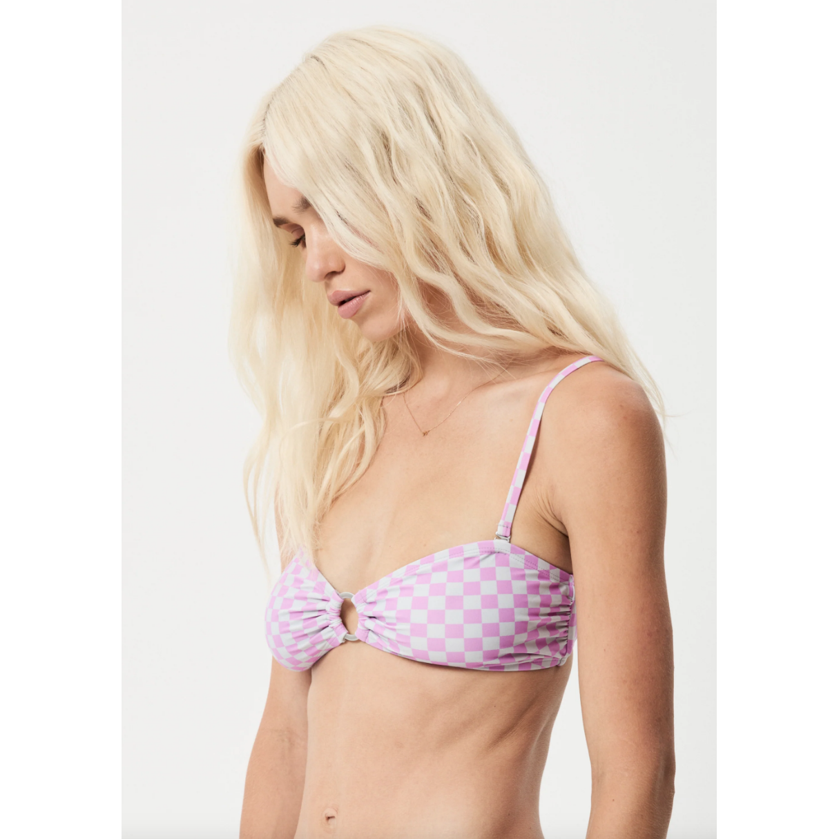 Afends - Carlo Recycled Check Bandeau Top - Velocity 21