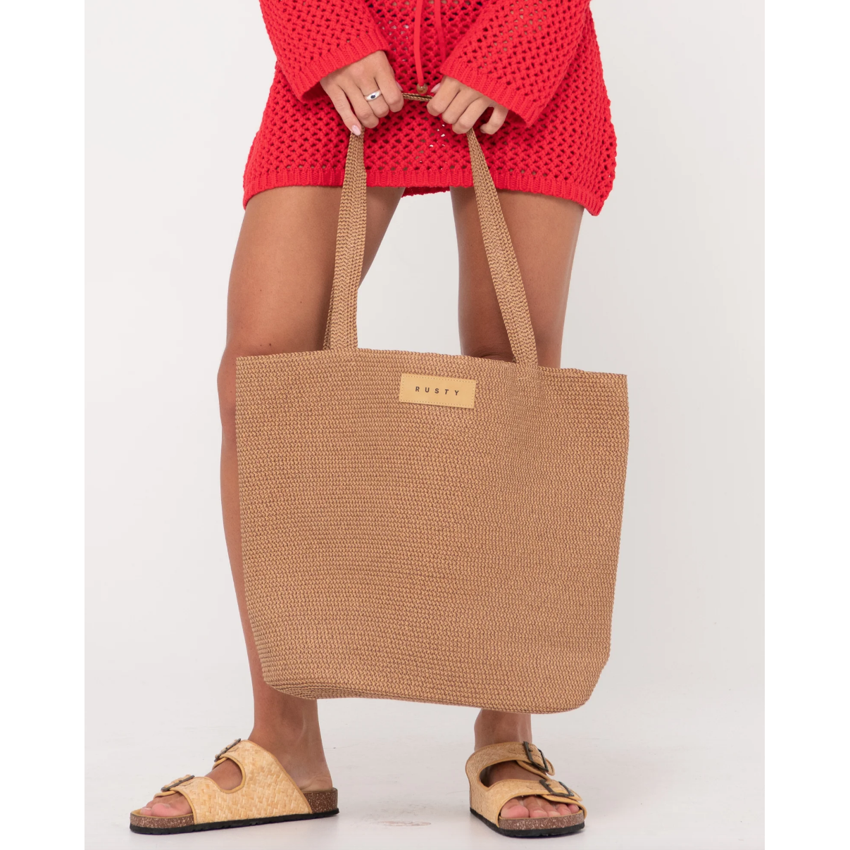 Rusty - Gisele Straw Beach Bag - Velocity 21