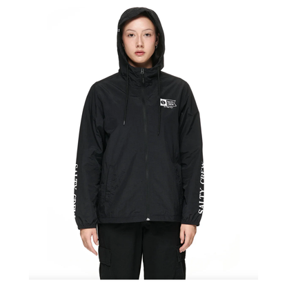 Salty Crew - Alpha Windbreaker - Black - Velocity 21