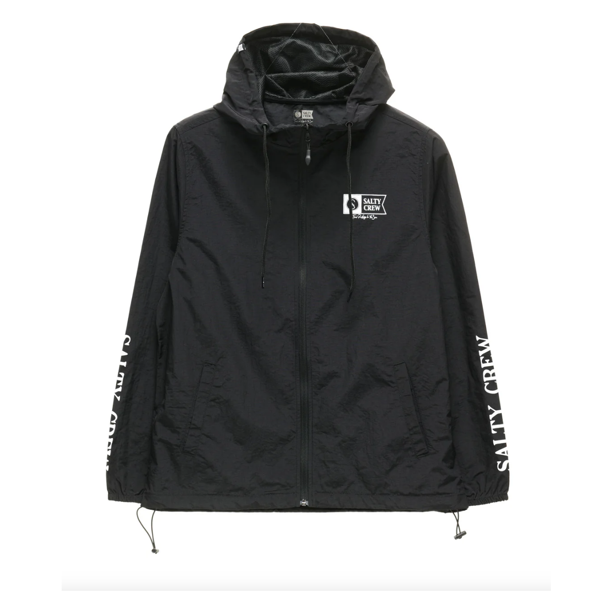 Salty Crew - Alpha Windbreaker - Black - Velocity 21