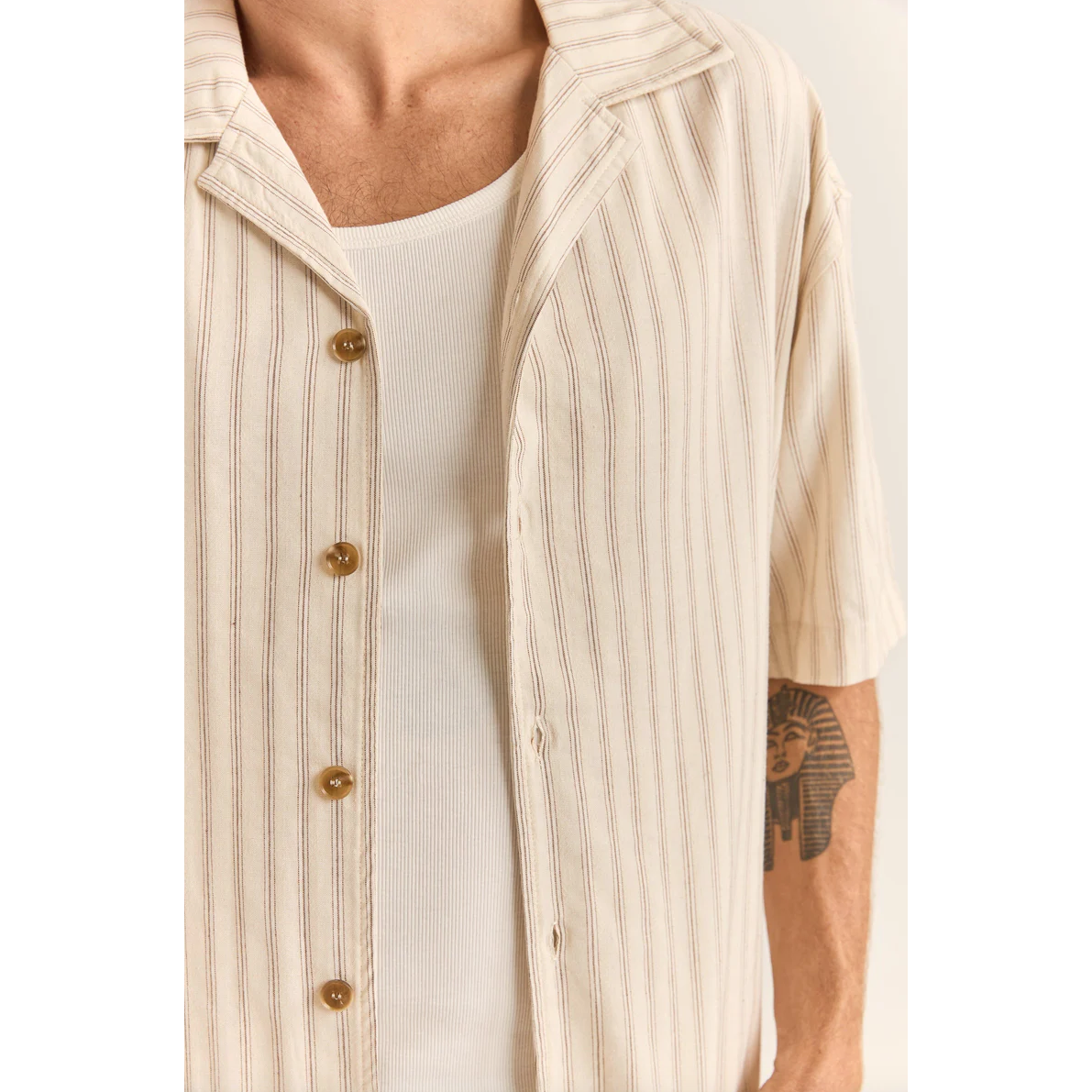 Rhythm - Relaxed Stripe SS Shirt - Velocity 21