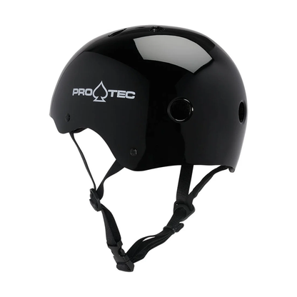 PRO-TEC - Classic Skate Helmet - Gloss Black - Velocity 21