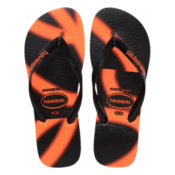 Havaianas - Top Graf - Black/Orange - Velocity 21